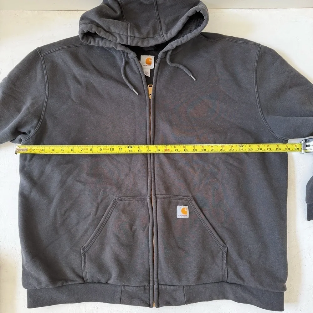 Carhartt RAIN DEFENDER® LOOSE FIT MIDWEIGHT THERMAL-LINED FULL-ZIP HOODED 2XL